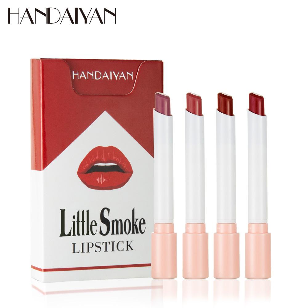 4PCS Matte Velvet Cigarette Lipstick Set