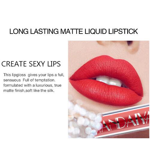 6Pcs Matte Liquid Lipstick Makeup Set